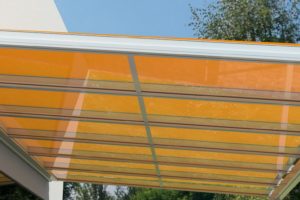 Aluminiumüberdachung Murano Integrale mit geschlossener Markise